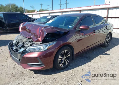 2021 Nissan Sentra Sv Xtronic Cvt из США, поврежденный, VIN 3N1AB8CV1MY265786